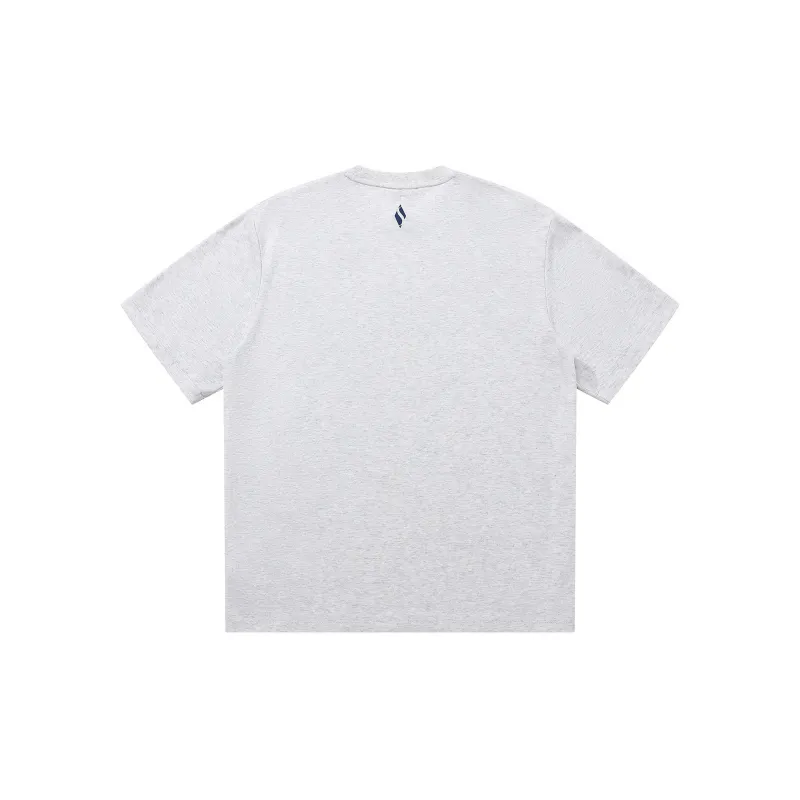 Skechers Yazhuan Series T Shirt Unisex Light Heather Gray-1
