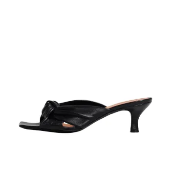 Via Roma 15 Slide Slippers Women's Black