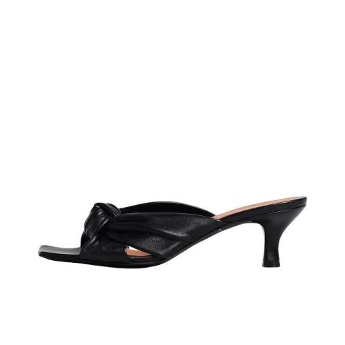 Via Roma 15 Slide Slippers Women's Black