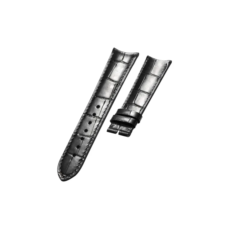 MILANQIAN M&Q Jaeger Compatibility Watch Band 190mm Cowhide Leather Material-0