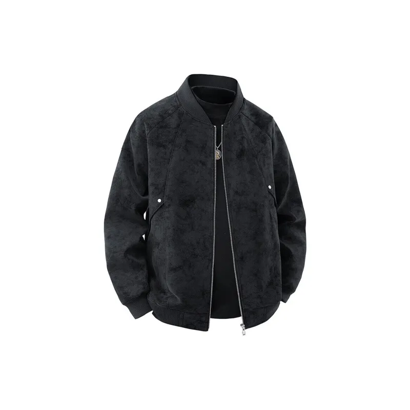 Trendy Versatile Windproof Thermal American Vintage Zip Up Jackets & Coats Unisex-3