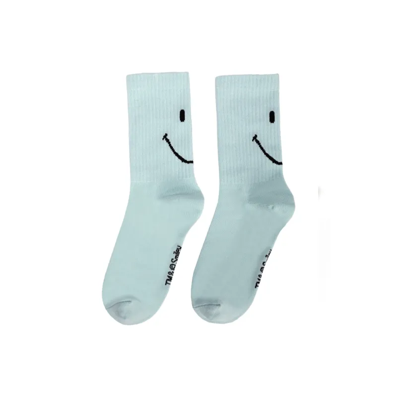 SMILEY Knee High Socks Unisex Combo Set-10
