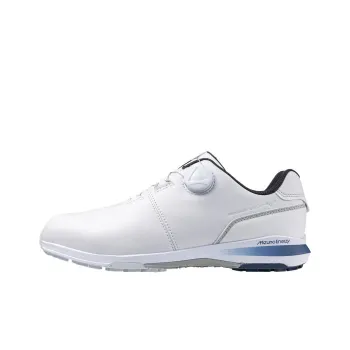 Mizuno Waterproof Low Top Golf Shoes Men's White