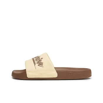 Champion Slide Slippers Unisex Washable Amber/Cocoa Mocha