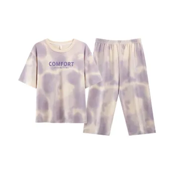 XISHE Pajama Set Women's Light Purple