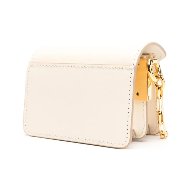 MARNI Calfskin Shoulder Bag Crossbody Bag Mini Women's Ivory White-1