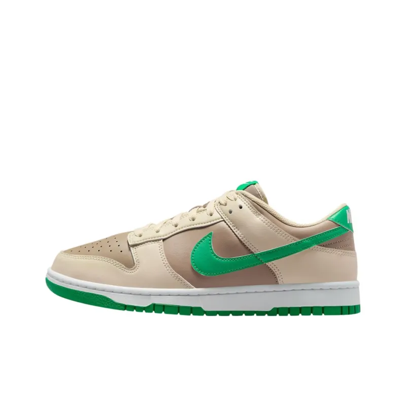 Nike Dunk Anti Slip Wear Resistant Low Top Skateboard Shoes Unisex Khaki-0