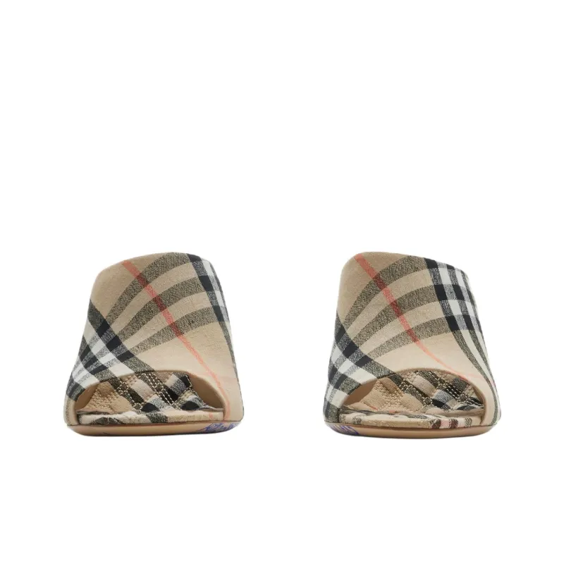Burberry Slide Slippers 9cm Women's Sand-2