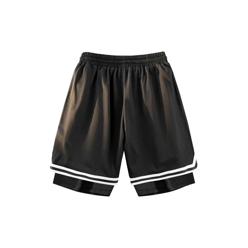 *EVAE+MOB Skull Series Casual Shorts Unisex-6