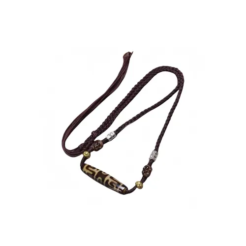Xifeng Building Agate Necklaces Unisex