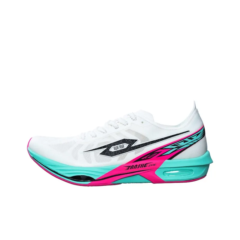 TANSHEZHE Black Horse 4.0 Running Shoes Unisex Low Top White-0