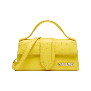 Jacquemus Calfskin Shoulder Bag Crossbody Bag Handbag Mini Women's Yellow