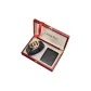 Gold+Embossed Strap+Short Wallet