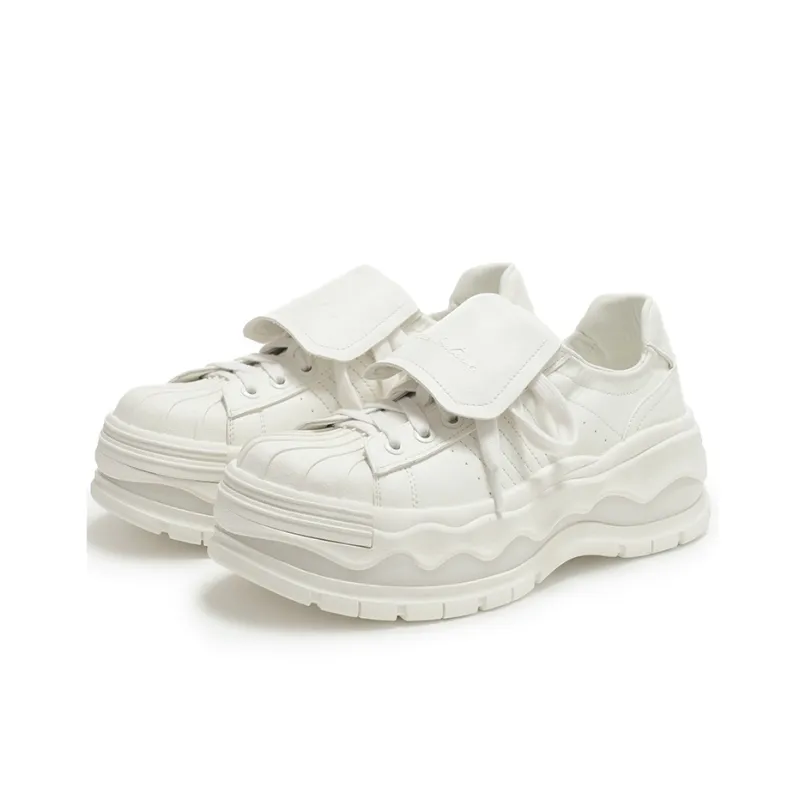 VITTORIO VENTURA Low Top Casual Shoes Women's White-2