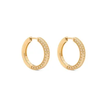 TOM WOOD Nova Medium Hoop Earrings