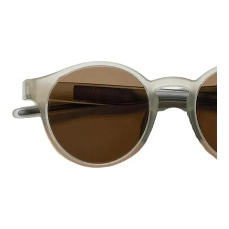 UNIQLO Round Sunglasses Unisex Khaki-2