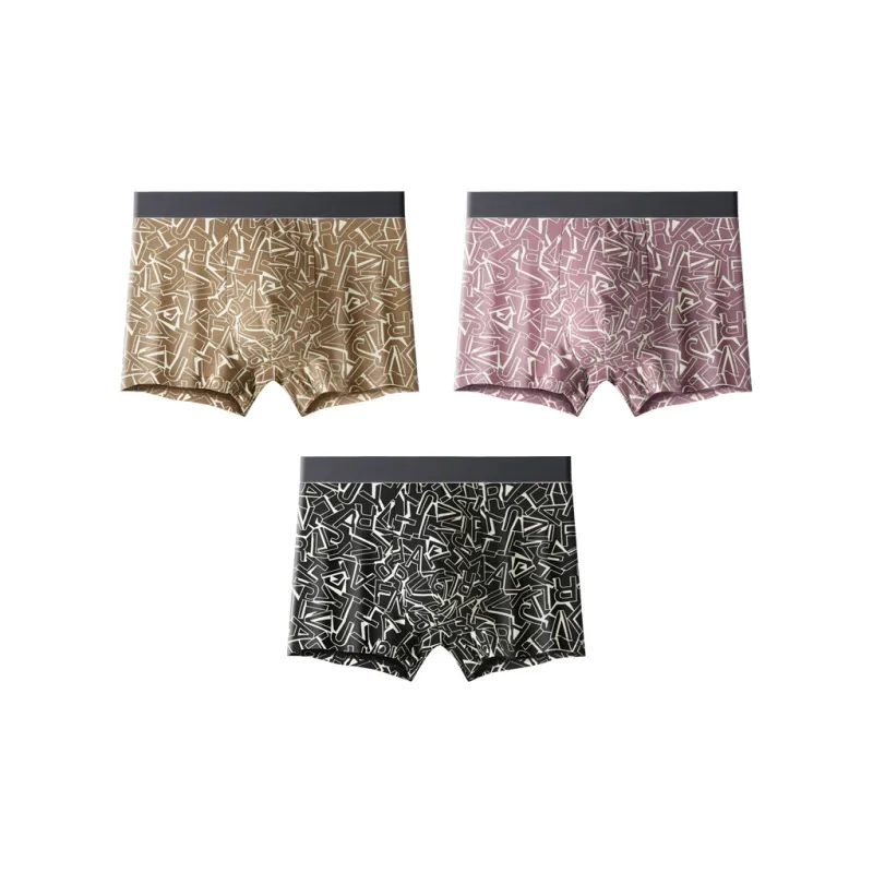 PLANDOO Underpants Men's 3 Pack-10