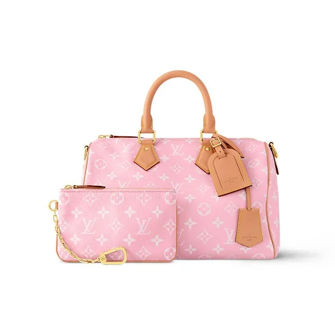 LOUIS VUITTON Speedy P9 Bandouliere 30 Candy Pink-1
