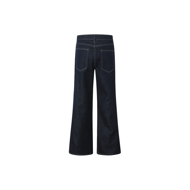 YUZHAOLIN Slimming Bootcut Pants Length Pants Unisex-1