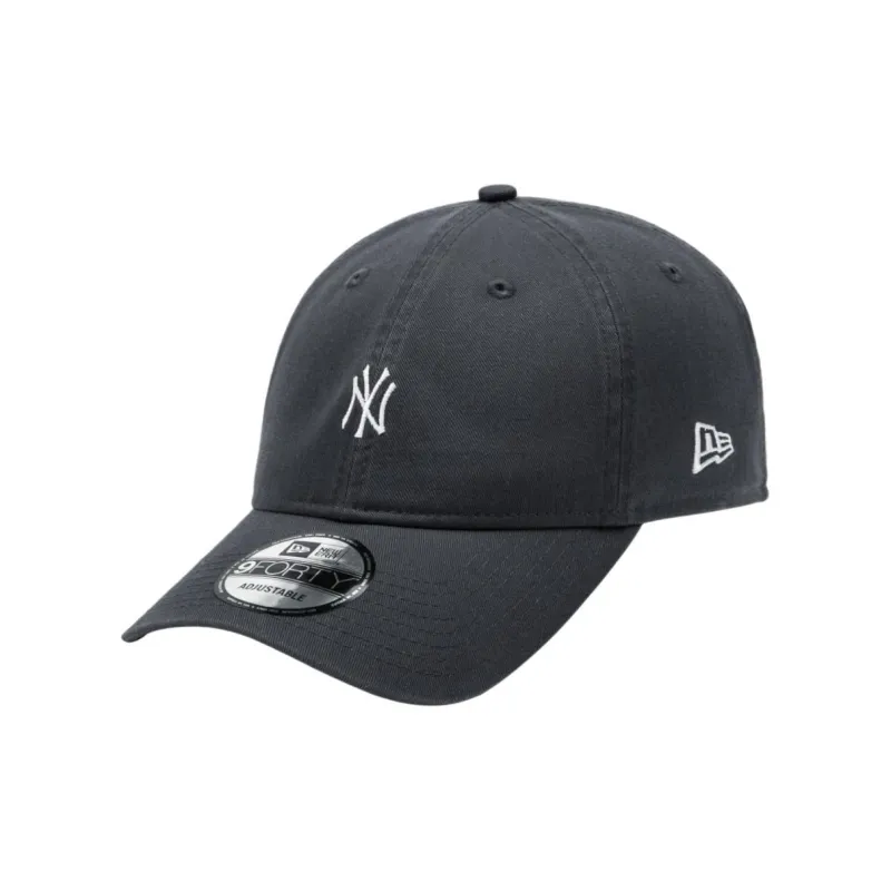 New Era Cotton Baseball Caps Unisex Graphite Gray-1