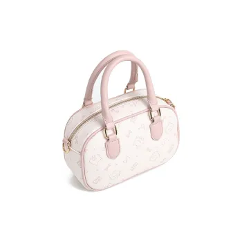 SHORT HAIR GIRL PU Handbag Regular Women's Multicolor
