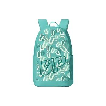 TURN UP Polyester Backpack Small Size Unisex Green