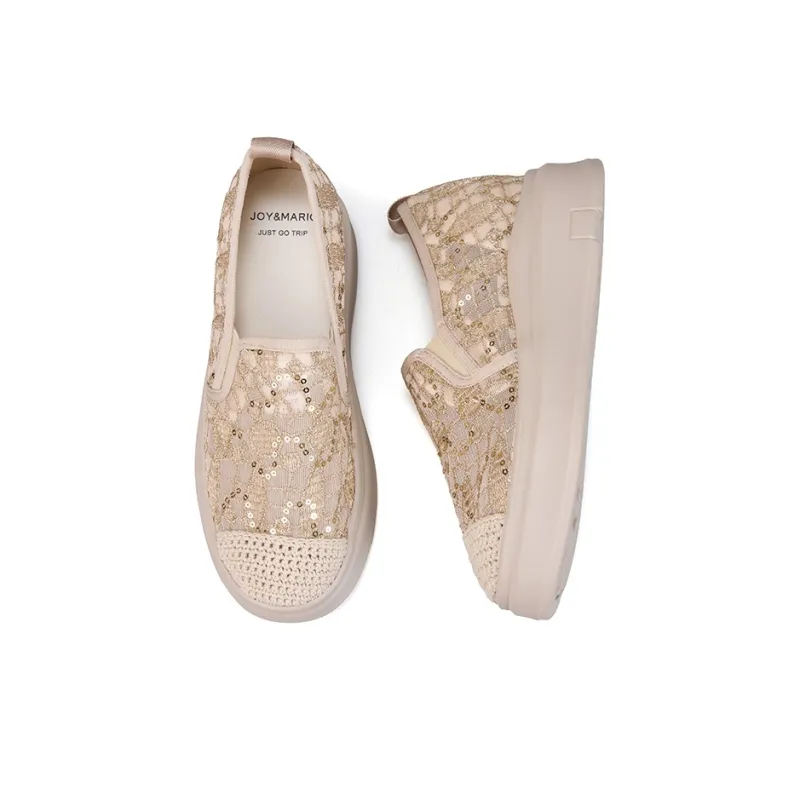 Joy&Mario Espadrilles Women's Gold-4