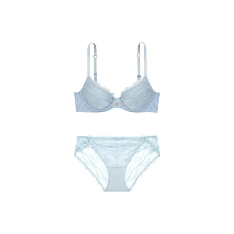 Victoria's Secret Underwear Set Women's Blue-0