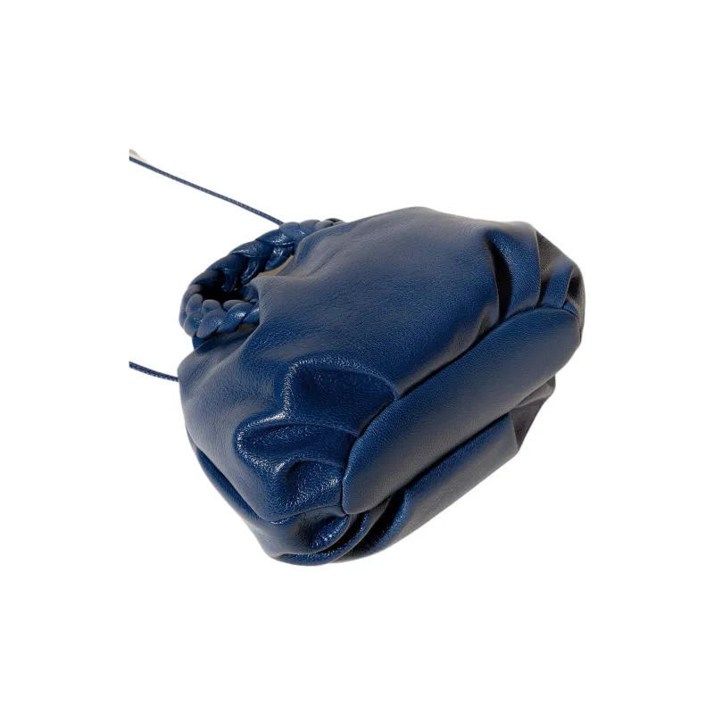 Hereu Lambskin Shoulder Bag, Crossbody Bag, Handbag Trumpets Women's Anchor Blue-1