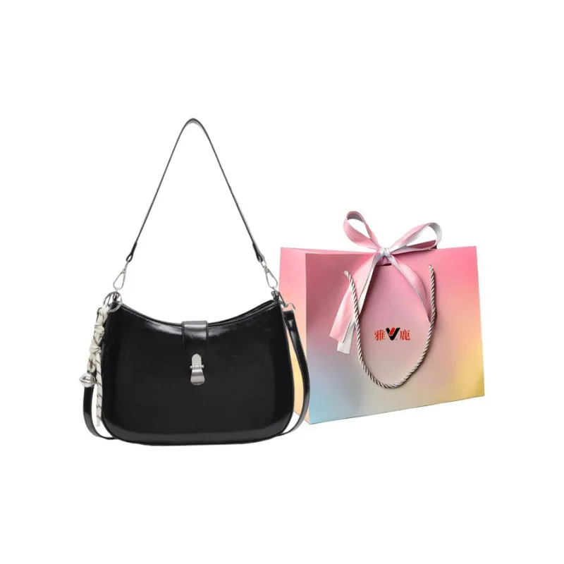 Yalu PU Crossbody Bag, Shoulder Bag Regular Women's Pink/White/Black/Beige Gray-14