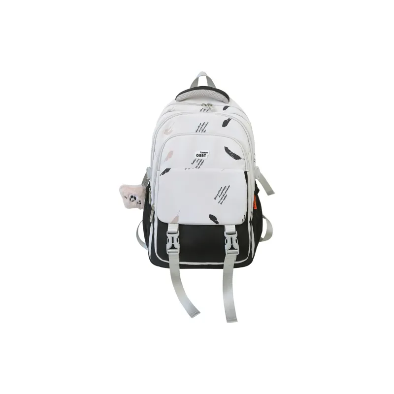 FAMAN Nylon Backpack Women's Multicolor-18