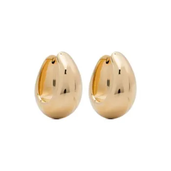TOM WOOD Large Ice Hoop Earrings