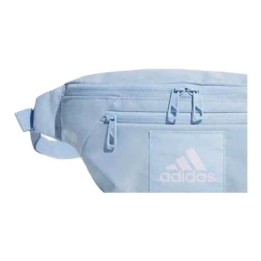 Adidas Polyester One Shoulder Crossbody Fanny Pack Unisex Light Blue-4