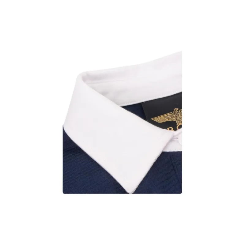 Boy London Polo Shirt Women's Navy Blue/White-2