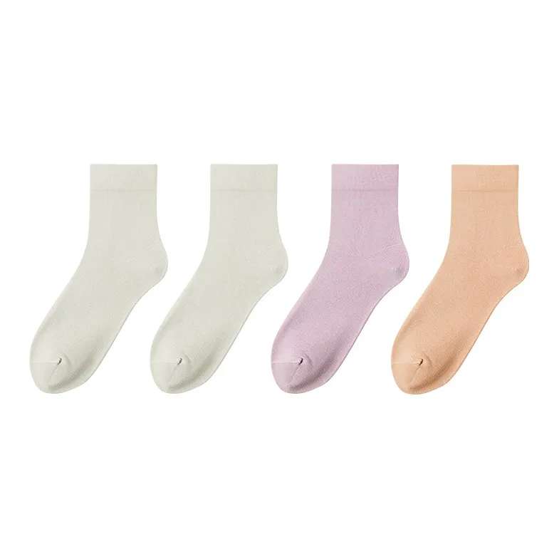 Moremoli Mid-Calf Socks Women's 4 Pack-1