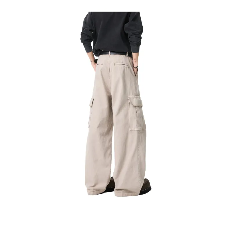 H.V.G.A Cargo Pants Unisex Khaki-1