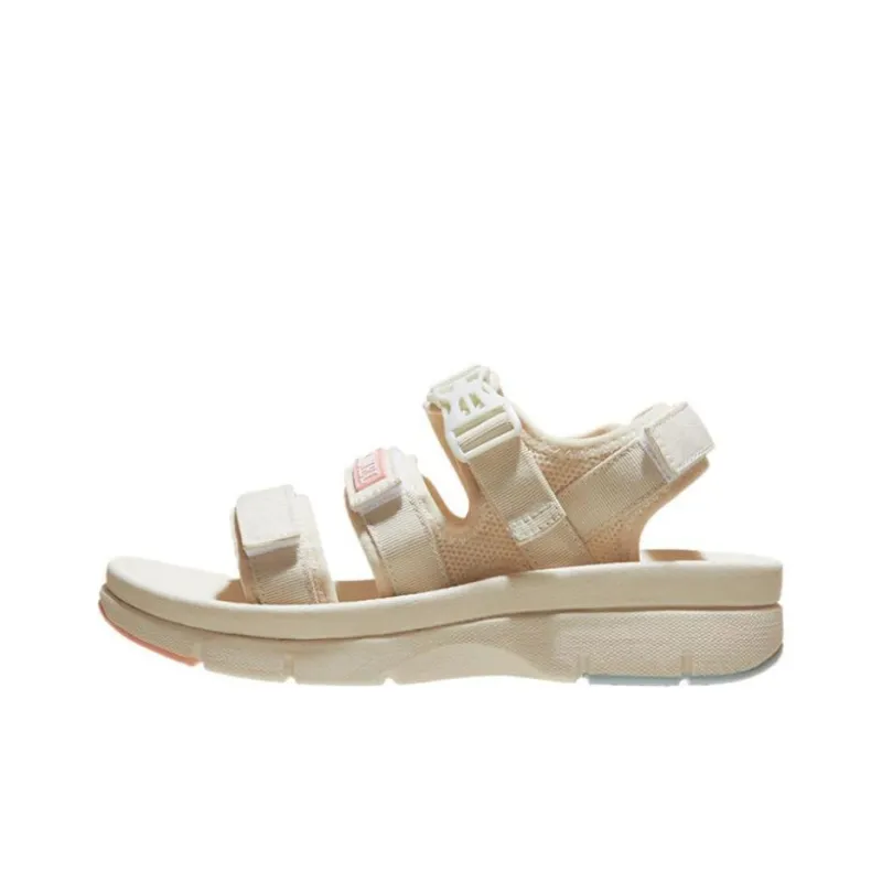 CAMEL Beach Sandals Women's Purple/Beige/Black-2