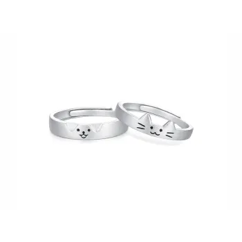 CHINA GOLD S925 Silver Rings Unisex