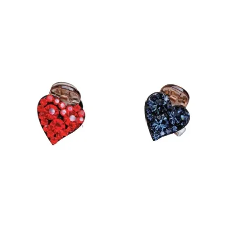 ZWU Acrylic Crystal Hair Clips Women's-33