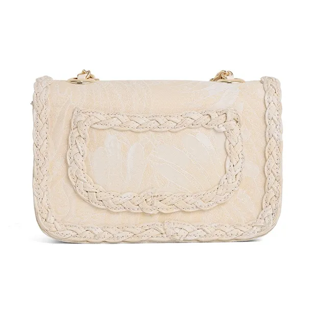 JACD PU Shoulder Bag Women's Yellow-3