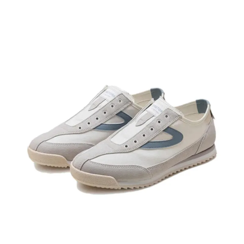 TRETORN Low Top Casual Shoes Unisex White Blue-2