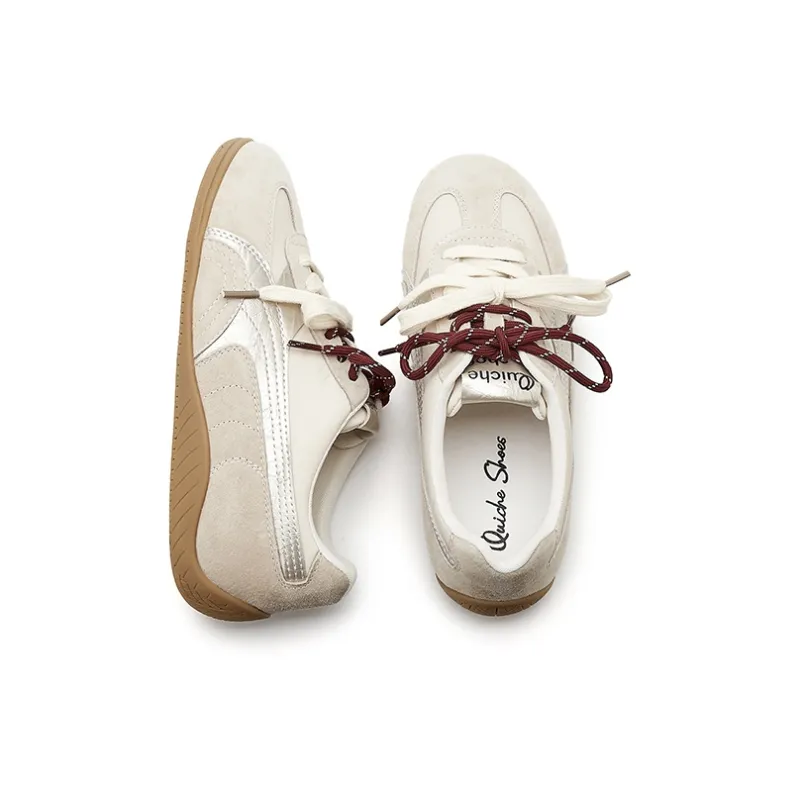 QUICHESHOES Low Top Skateboard Shoes Women's-6