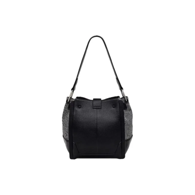 RADLEY Cow Leather Shoulder Bag Medium Size Women's Black-1