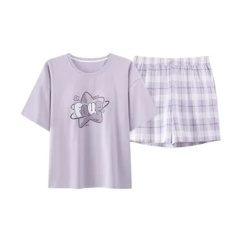 XISHE Pajama Set Women's Light Purple