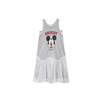 GUKOO x Disney Mickey Series Nightgown Women's Medium Heather Gray