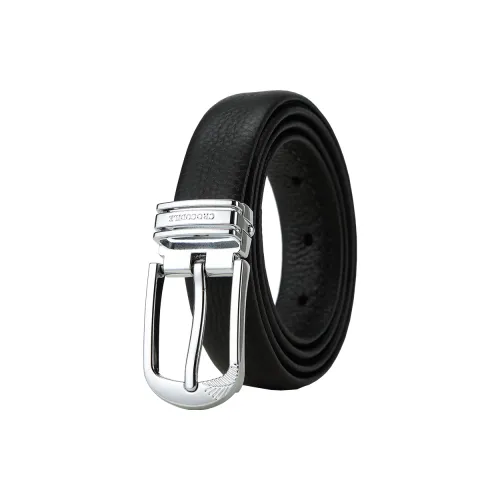 Crocodile Top Grain Cow Leather Leather Belts Women's 2.4cm