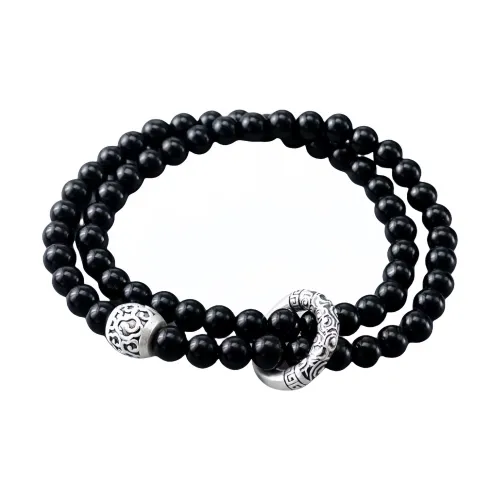 Noritake Obsidian Bracelets Unisex