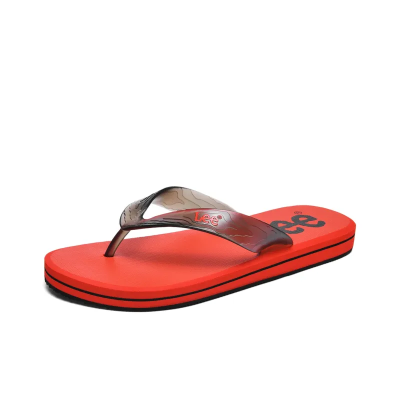 Lee EVA Rubber Sole Odor-Resistant Abrasion-Resistant Slip-Resistant Flip Flops Men's-1