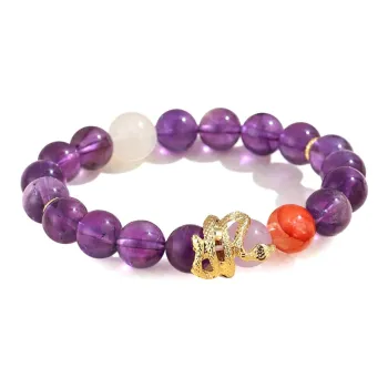 Harf Crystal Jade Bracelets Unisex