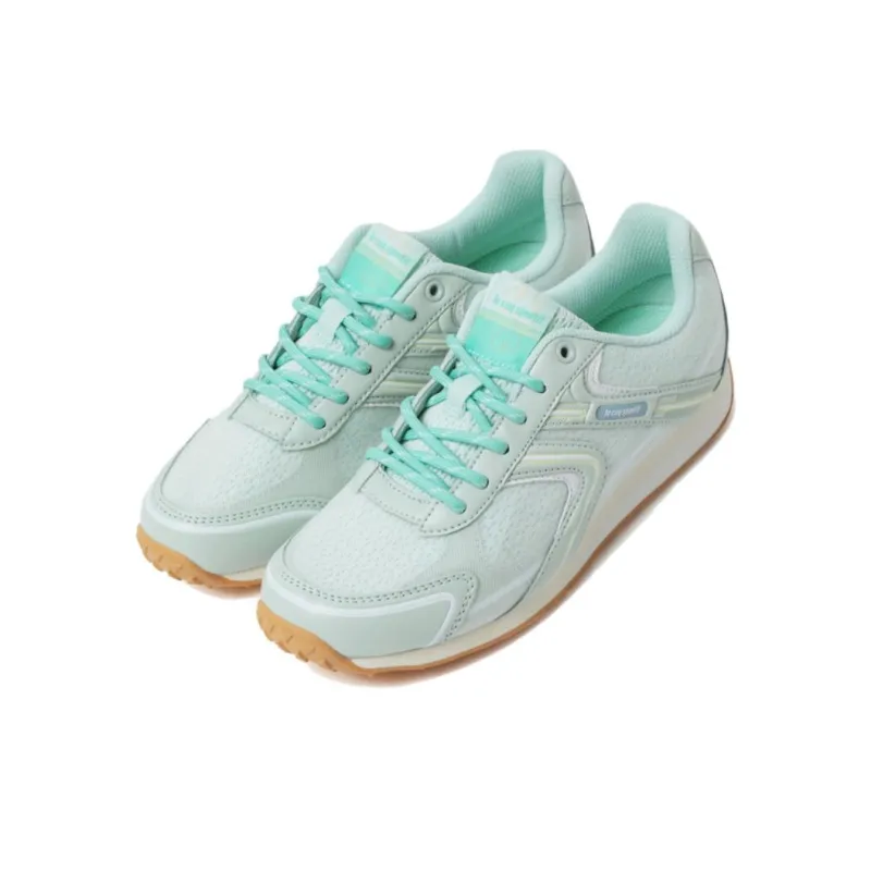 Le Coq Sportif Abrasion Resistant Slip Resistant Low Top Running Shoes Women's Green-1